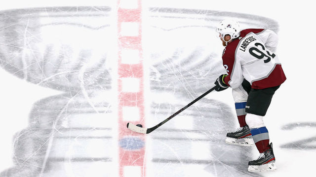 EDMONTON, ALBERTA - AUGUST 30: Gabriel Landeskog #92 of the Colorado Avalanche skates against the Dallas Stars in Game Four of the Western Conference Second Round during the 2020 NHL Stanley Cup Playoffs at Rogers Place on August 30, 2020 in Edmonton, Alberta, Canada.