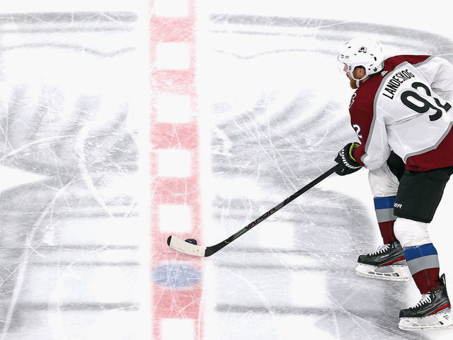 EDMONTON, ALBERTA - AUGUST 30: Gabriel Landeskog #92 of the Colorado Avalanche skates against the Dallas Stars in Game Four of the Western Conference Second Round during the 2020 NHL Stanley Cup Playoffs at Rogers Place on August 30, 2020 in Edmonton, Alberta, Canada.