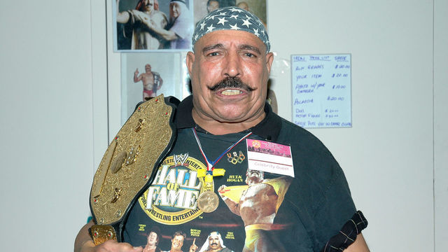 The Iron Sheik during Big Apple Con: Comic Book, Art, Toy and SciFi Expo - September 16, 2006 at Penn Plaza Pavilion in New York City, New York, United States.