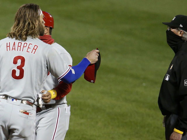 First baseman Bryce Harper of the Philadelphia Phillies in action News  Photo - Getty Images