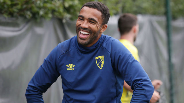 BOURNEMOUTH, ENGLAND - AUGUST 27: Callum Wilson of Bournemouth during a training session at the Vitality Stadium on August 27, 2020 in Bournemouth, England.