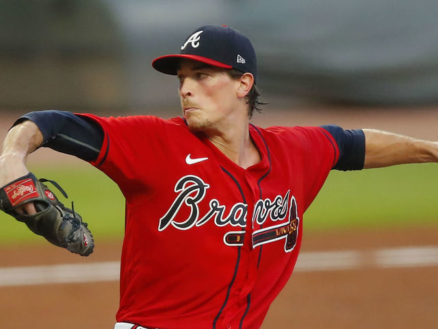 Max Fried of the Atlanta Braves delivers the pitch against the News  Photo - Getty Images