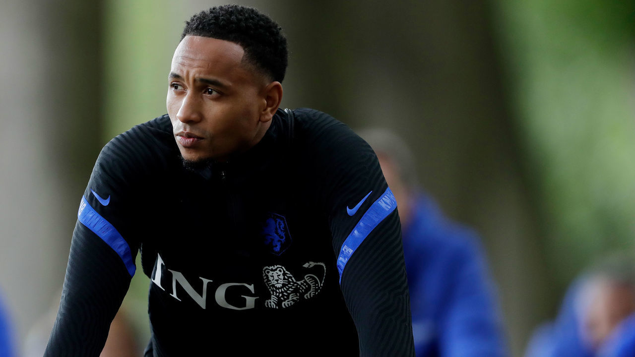 ZEI, NETHERLANDS - AUGUST 31: Kenny Tete of Holland during the Training MenTraining Holland at the KNVB Campus on August 31, 2020 in zei Netherlands