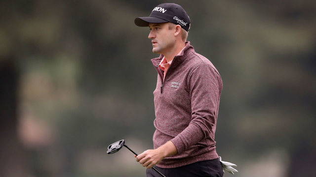 NAPA, CALIFORNIA - SEPTEMBER 10: Russell Knox of Scotland walks on the 13th hole during round one of the Safeway Open at Silverado Resort on September 10, 2020 in Napa, California.