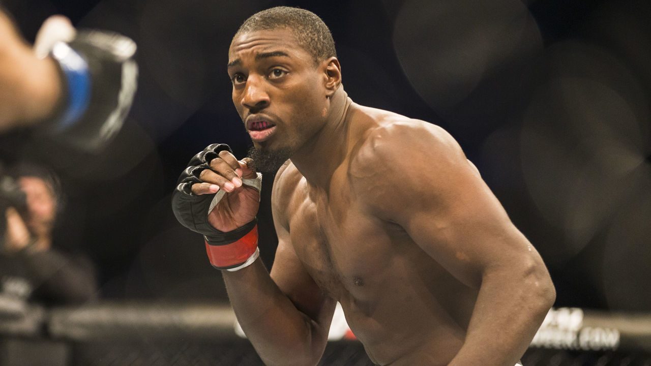STOCKHOLM, SWEDEN - JANUARY 24: Phil Davis of the United States during the UFC Fight Night event at Tele2 Arena on January 24, 2015 in Stockholm, Sweden.