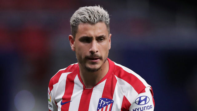 MADRID, SPAIN - JUNE 20: Jose Maria Gimenez of Atletico de Madrid reacts during the Liga match between Club Atletico de Madrid and Real Valladolid CF at Wanda Metropolitano on June 20, 2020 in Madrid, Spain.