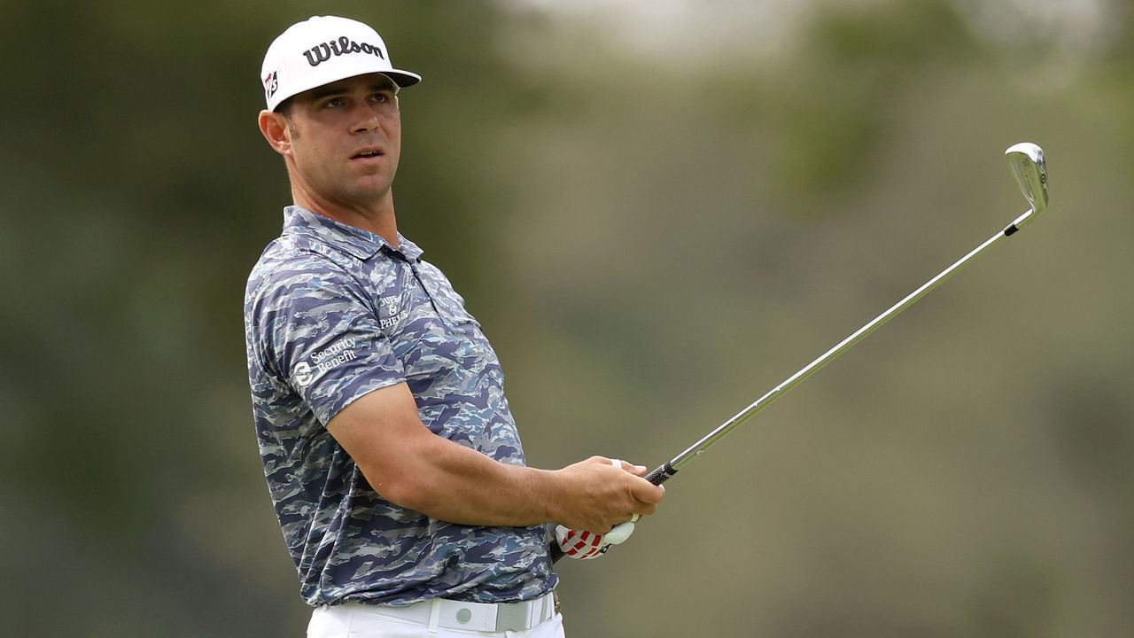 MAMARONECK, NEW YORK - SEPTEMBER 18: Gary Woodland of the United States plays his shot from the third tee during the second round of the 120th U.S. Open Championship on September 18, 2020 at Winged Foot Golf Club in Mamaroneck, New York.