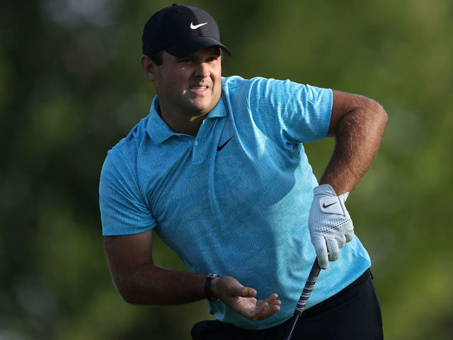 MAMARONECK, NEW YORK - SEPTEMBER 18: Patrick Reed of the United States watches his shot from the sixth tee during the second round of the 120th U.S. Open Championship on September 18, 2020 at Winged Foot Golf Club in Mamaroneck, New York.