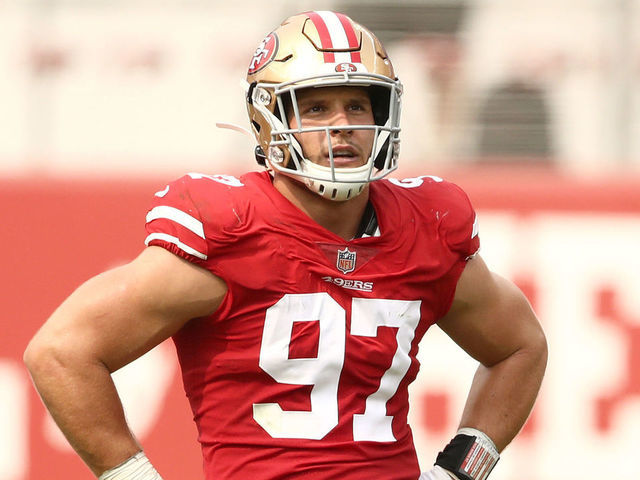 49ers' Nick Bosa clears concussion protocol, will play vs. Packers 