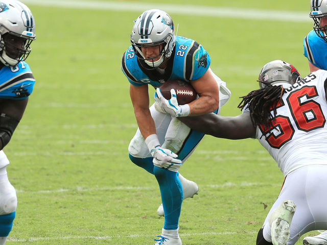 Report: McCaffrey to have MRI on ankle Monday