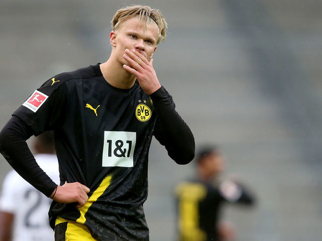 Haaland Draws A Blank As Augsburg Stun Dortmund Thescore Com