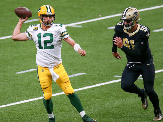 Rodgers Stars As Packers Take Down Saints On Snf To Stay Undefeated Thescore Com