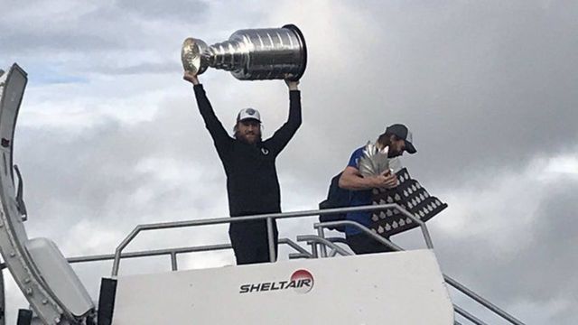 Watch: Lightning return to Tampa with Stanley Cup