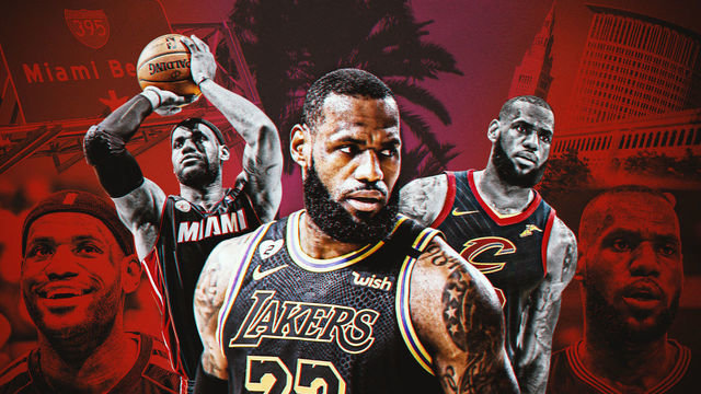 Ranking the 10 teams LeBron's taken to the NBA Finals
