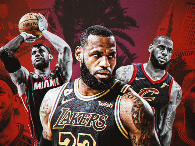 Ranking the 10 teams LeBron's taken to the NBA Finals