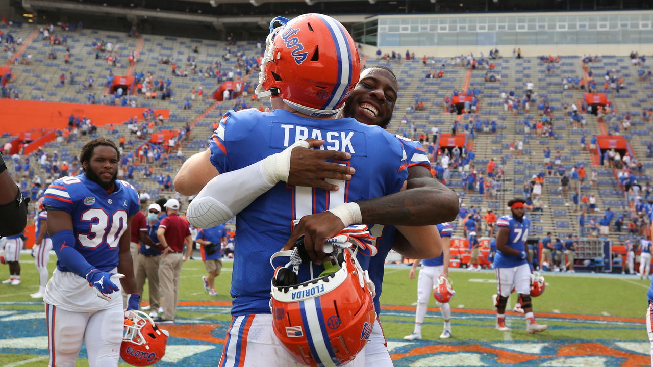 Trask shines again as No. 3 Florida rolls past South Carolina