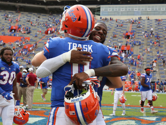 Trask shines again as No. 3 Florida rolls past South Carolina