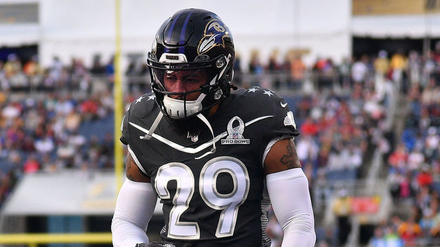 ORLANDO, FLORIDA - JANUARY 26: Earl Thomas #29 of the Baltimore Ravens in action during the 2020 NFL Pro Bowl at Camping World Stadium on January 26, 2020 in Orlando, Florida.