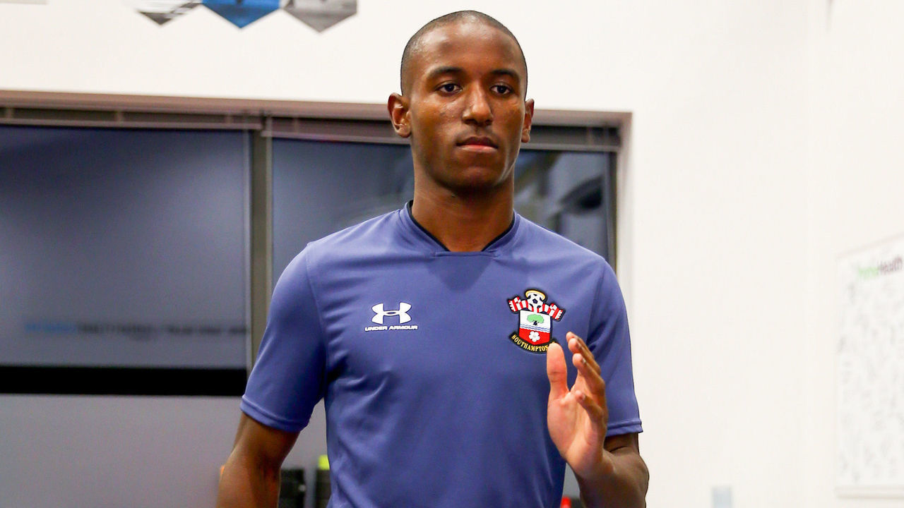 SOUTHAMPTON, ENGLAND - OCTOBER 04: Southampton FCs latest signing Ibrahima Diallo, pictured during his medical on October 4, 2020 in Southampton, England.