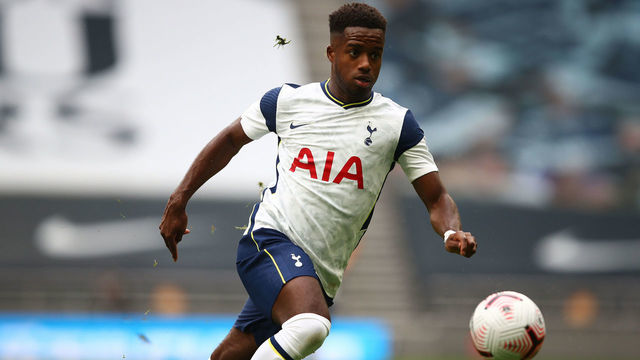 LONDON, ENGLAND - AUGUST 29: Ryan Sessegnon of Tottenham Hotspur during the Pre-Season Friendly match between Tottenham Hotspur and Birmingham City at Tottenham Hotspur Stadium on August 29, 2020 in London, England.