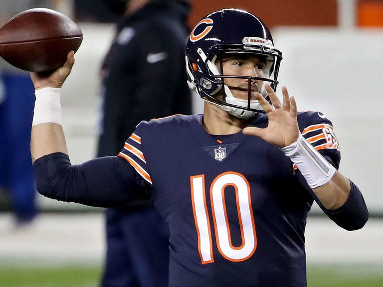 Trubisky to remain Bears' starting QB vs. Lions