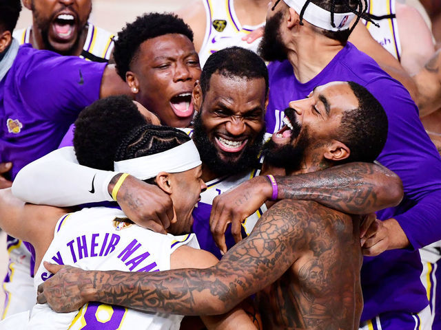 Lakers Dominate Heat In Game 6 To Capture Record Tying 17th Nba Title Thescore Com