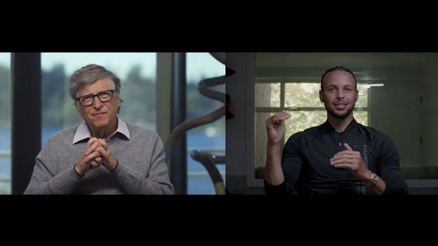 Curry interviews Bill Gates about pandemic in new video series