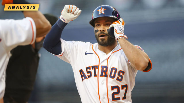 Jose Altuve may have the yips, but he's also raking