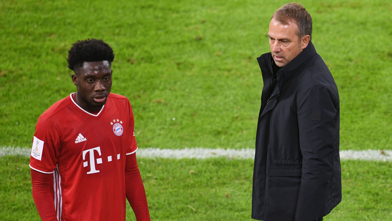 Bayern boss Flick: Davies' form has 'dropped' | theScore.com
