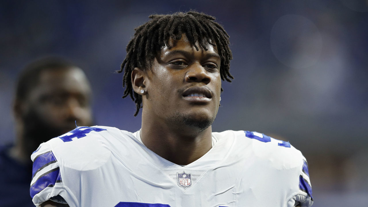 INDIANAPOLIS, IN - DECEMBER 16: Randy Gregory #94 of the Dallas Cowboys looks on during the game against the Indianapolis Colts at Lucas Oil Stadium on December 16, 2018 in Indianapolis, Indiana. The Colts won 23-0.