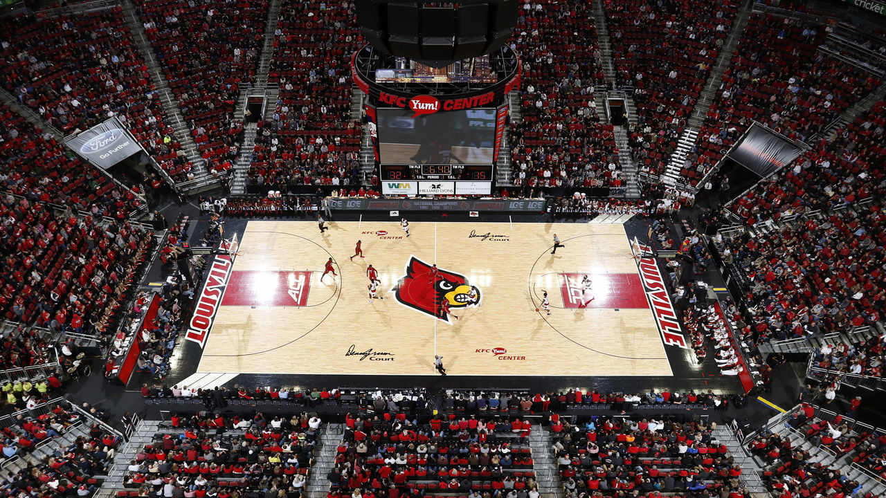 LOUISVILLE, KY - NOVEMBER 17: General view of the arena as the Jacksonville State Gamecocks take on the Louisville Cardinals at KFC Yum! Center on November 17, 2014 in Louisville, Kentucky. Louisville defeated Jacksonville State 88-39.