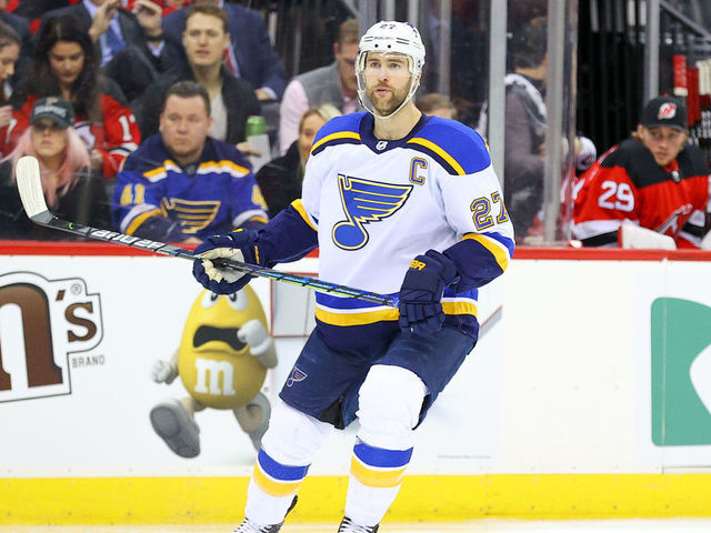 Alex Pietrangelo of the St. Louis Blues skates with the puck against  News Photo - Getty Images