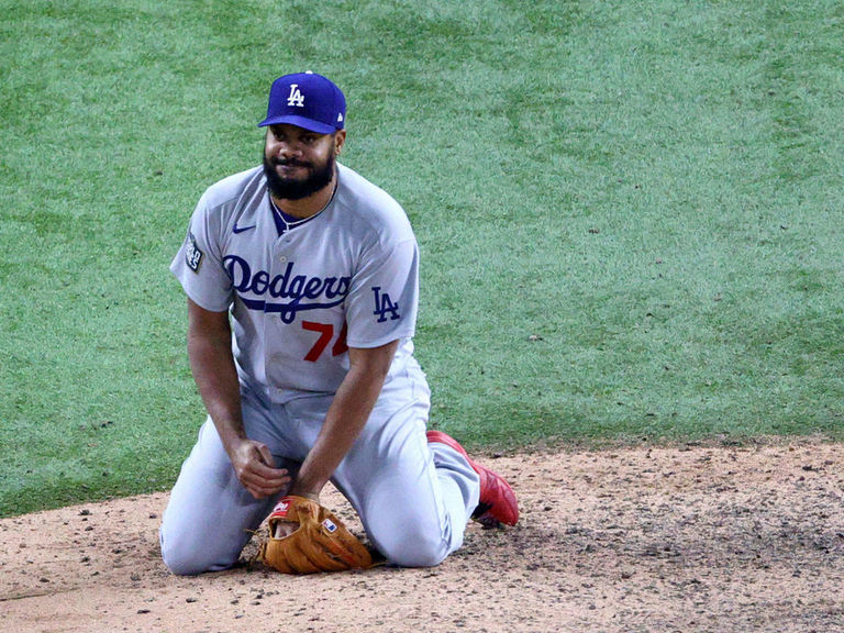 Kenley Jansen on X: Today was a day filled with emotions. Thank you to the  @Dodgers organization and all the fans who bleed blue. Your love (including  that tough love) helped make