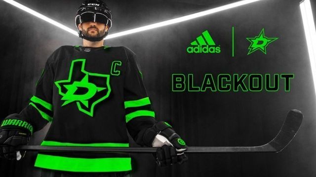 Stars unveil black and neon alternate jersey