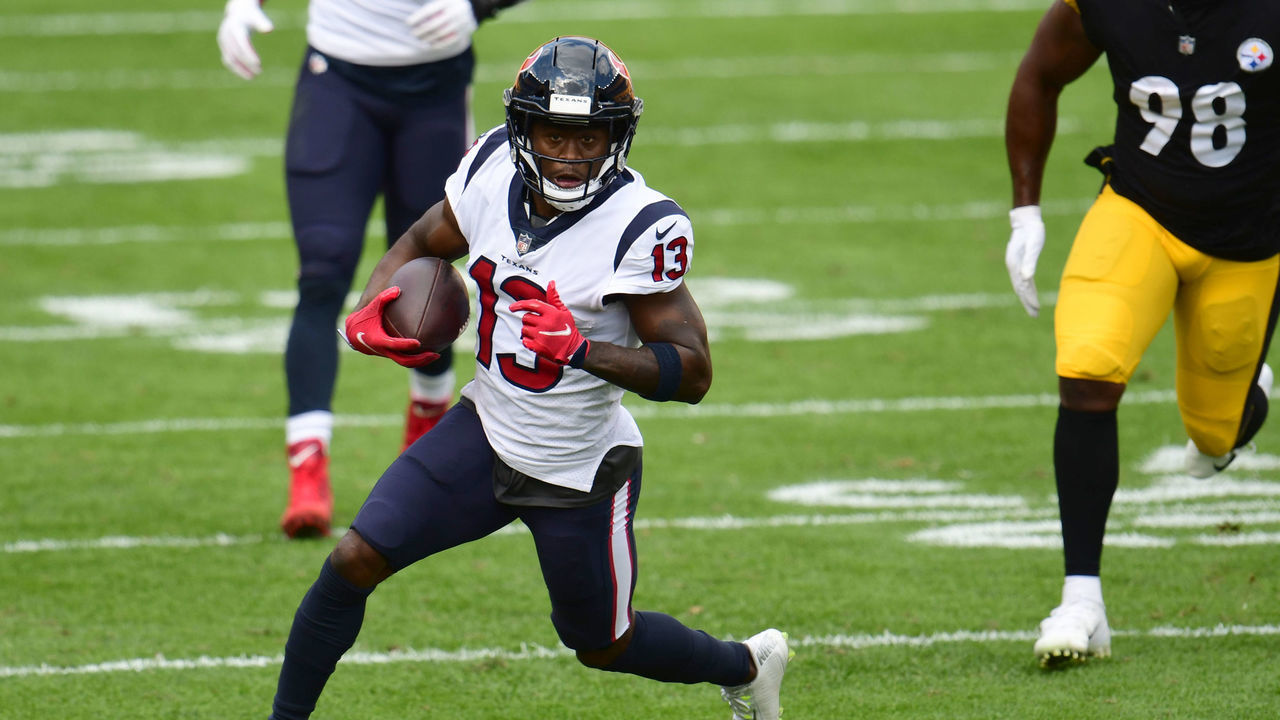 Football: Houston Texans Brandin Cooks (13) in action vs Pittsburgh Steelers at Heinz Field. Pittsburgh, PA 9/27/2020 CREDIT: Fred Vuich