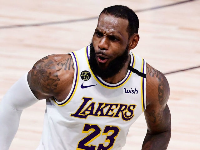 LeBron James Debuts 'Space Jam 2' Basketball Jerseys