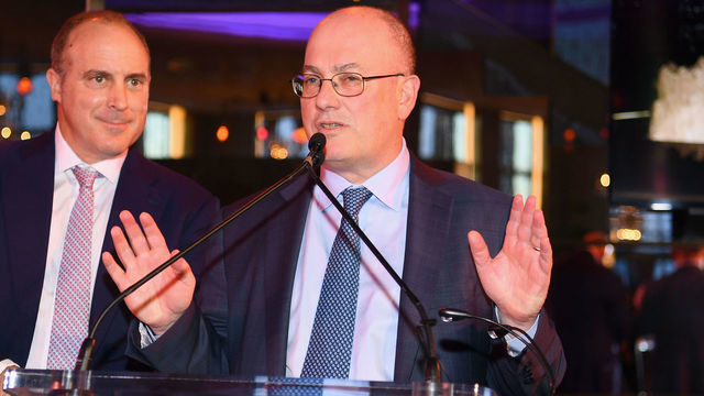 NEW YORK, NEW YORK - APRIL 10: Point72 Asset Management and Gala Chair Steven A. Cohen speaks on stage the Lincoln Center Alternative Investment Gala at The Rainbow Room on April 10, 2019 in New York City.