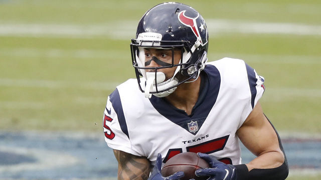 NASHVILLE, TENNESSEE - OCTOBER 18: Will Fuller #15 of the Houston Texans plays against the Tennessee Titans at Nissan Stadium on October 18, 2020 in Nashville, Tennessee.