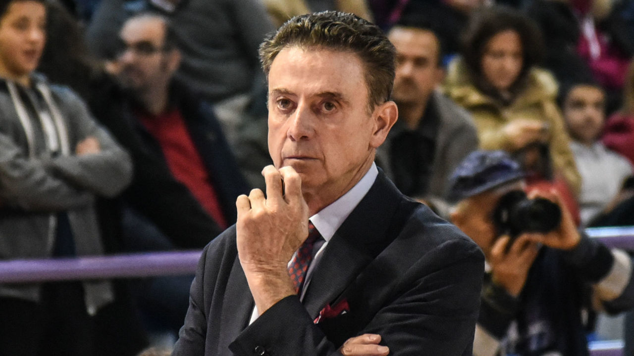 Rick Pitino, Head coach of Panathinaikos during the Championship Game Esake Basket League match between GS Kymis and Panathinaikos Athens in Tasos Kampouris Gymn in Kanithou, Chalkida on Monday, January 14, 2019.