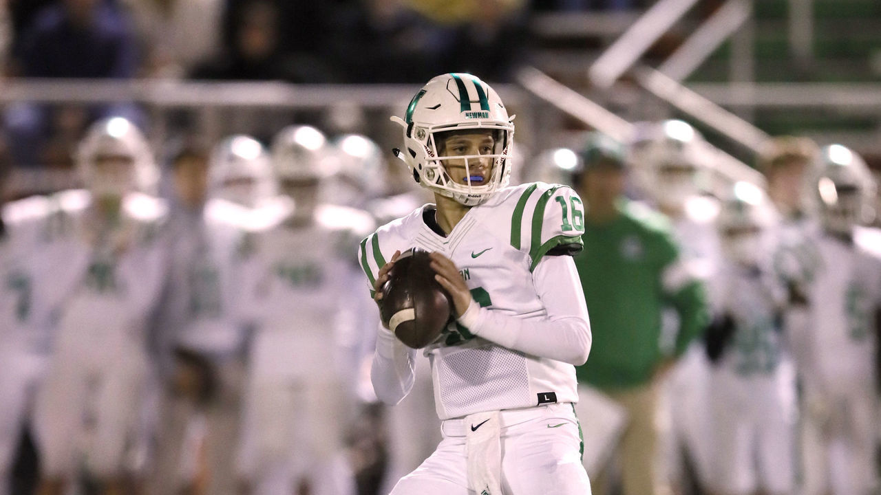 High School Football: Isidore Newman Arch Manning (16) in action vs Cohen School at Pan American Stadium. New Orleans, LA 11/2/2019 CREDIT: David E. Klutho (Set Number: X163043 TK1 )