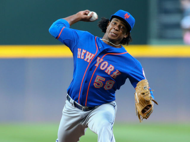 Jenrry Mejia's Glove Flip After Justin Upton Homer (GIF) - The