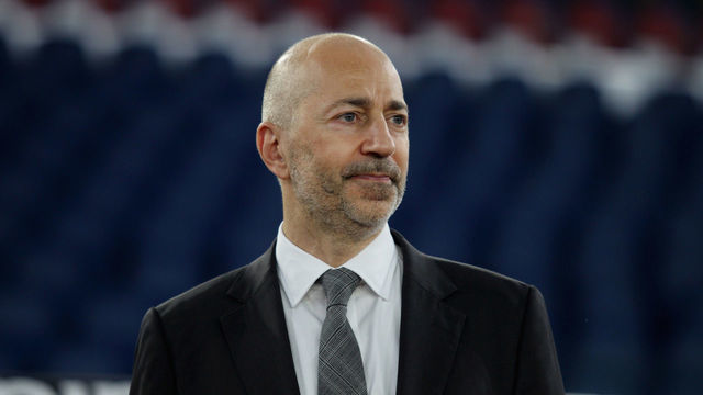 ROME, ITALY - JULY 04: AC Milan CEO Ivan Gazidis looks on during the Serie A match between SS Lazio and AC Milan at Stadio Olimpico on July 4, 2020 in Rome, Italy.