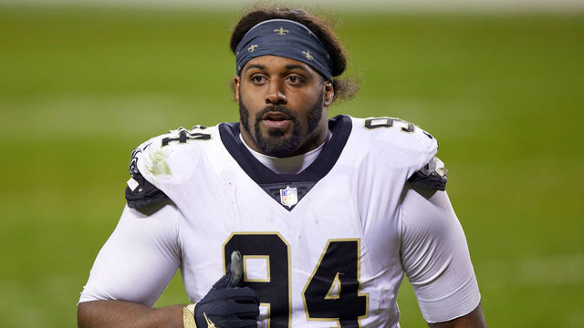 CHICAGO, IL - NOVEMBER 01: New Orleans Saints defensive end Cameron Jordan (94) looks on in action during a game between the Chicago Bears and the New Orleans Saints on November 01, 2020 at Soldier Stadium, in Chicago, IL.