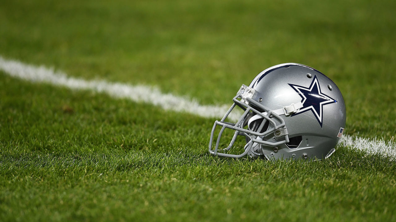CHICAGO, ILLINOIS - DECEMBER 05: A detailed view of a Dallas Cowboys helmet prior to a game against the Chicago Bears at Soldier Field on December 05, 2019 in Chicago, Illinois. The Bears defeated the Cowboys 31-24.