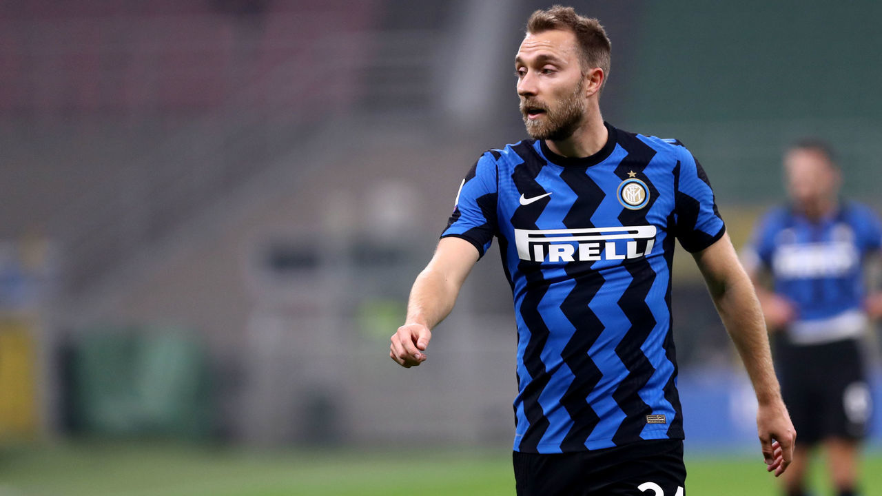 STADIO GIUSEPPE MEAZZA, MILANO, ITALY - 2020/10/31: Christian Eriksen of FC Internazionale during The Serie A match between FC Internazionale and Parma Calcio. The match end in a tie 2-2.