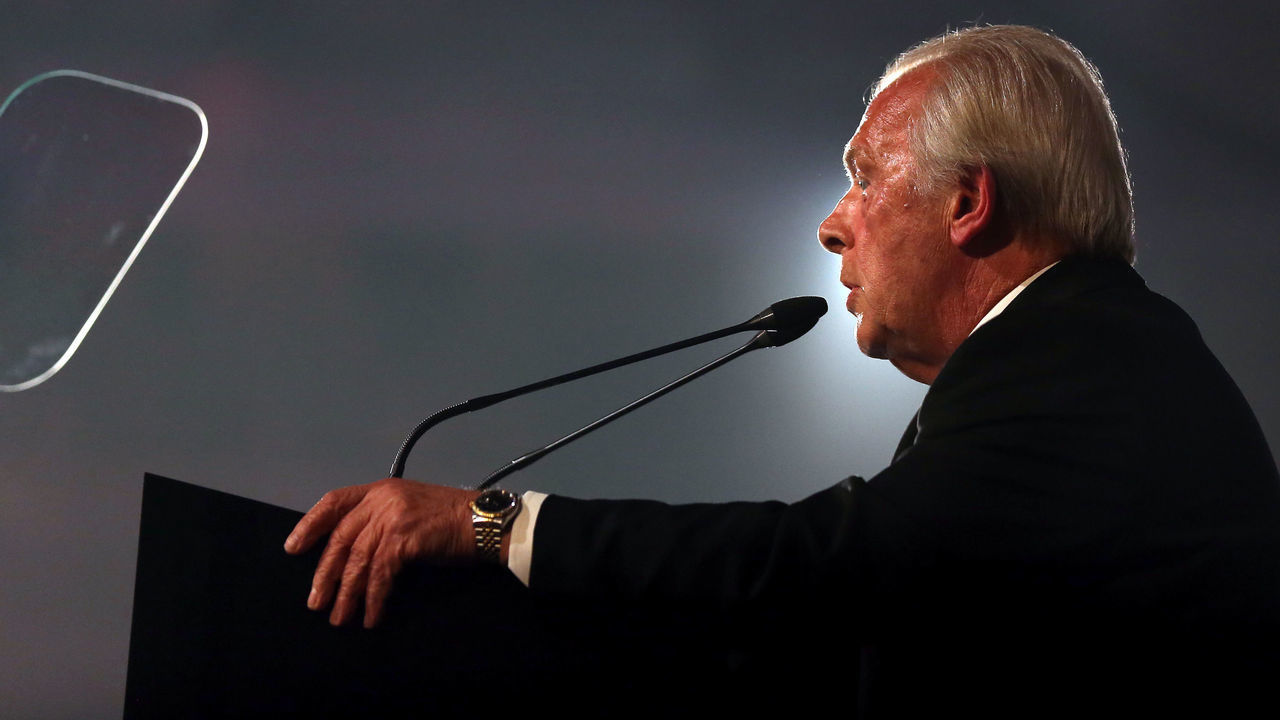 Chief Executive of the PFA Gordon Taylor during the 2019 PFA Awards at the Grosvenor House Hotel, London.