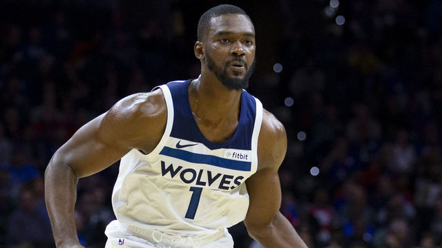 PHILADELPHIA, PA - OCTOBER 30: Noah Vonleh #1 of the Minnesota Timberwolves dribbles the ball against the Philadelphia 76ers at the Wells Fargo Center on October 30, 2019 in Philadelphia, Pennsylvania.