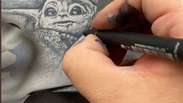 Panthers' Driedger teases new Mandalorian-themed mask