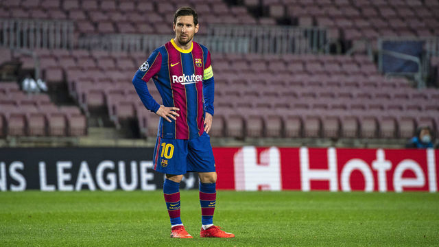 Leo Messi during the match between FC Barcelona and FC Dynamo Kyiv, corresponding to the week 4 of the UEFA Champions League, played at the Camp Nou Stadium, on 04th November 2020, in Barcelona, Spain. --