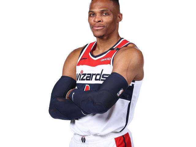 russell westbrook wizards uniform